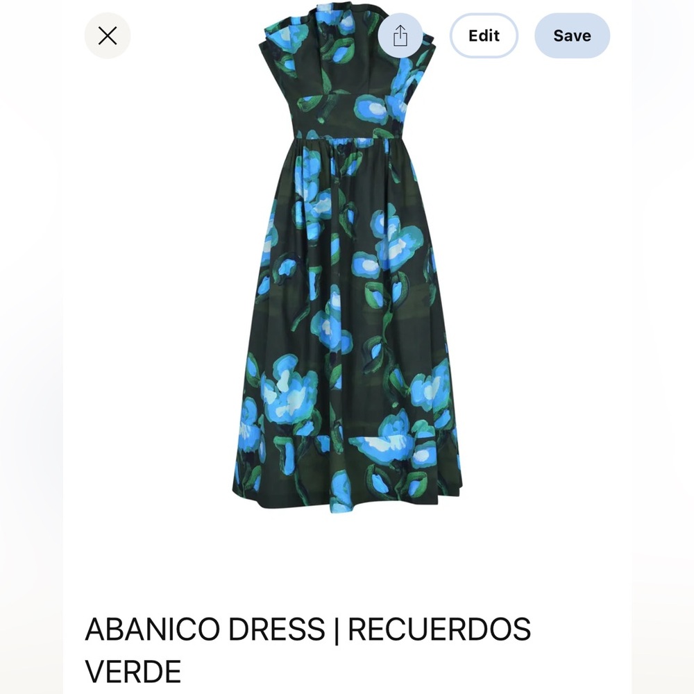 ISO De Loreta Abanico dress